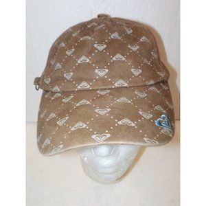 Rox Heart Style Brown Buckle Back Hat / Ball Cap